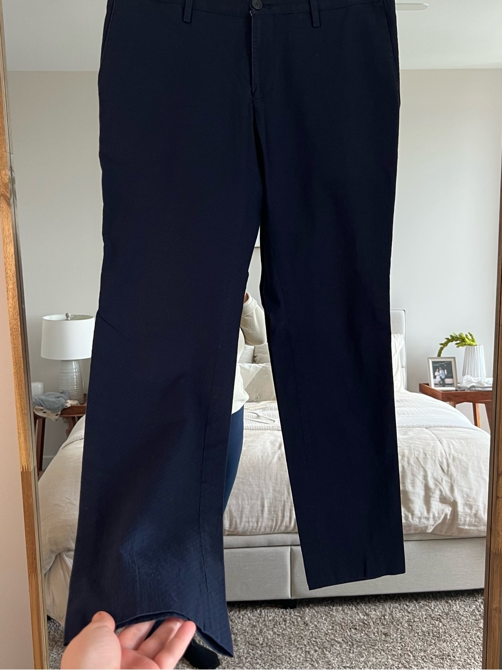 Hugo Boss Men's Dark Navy Chinos